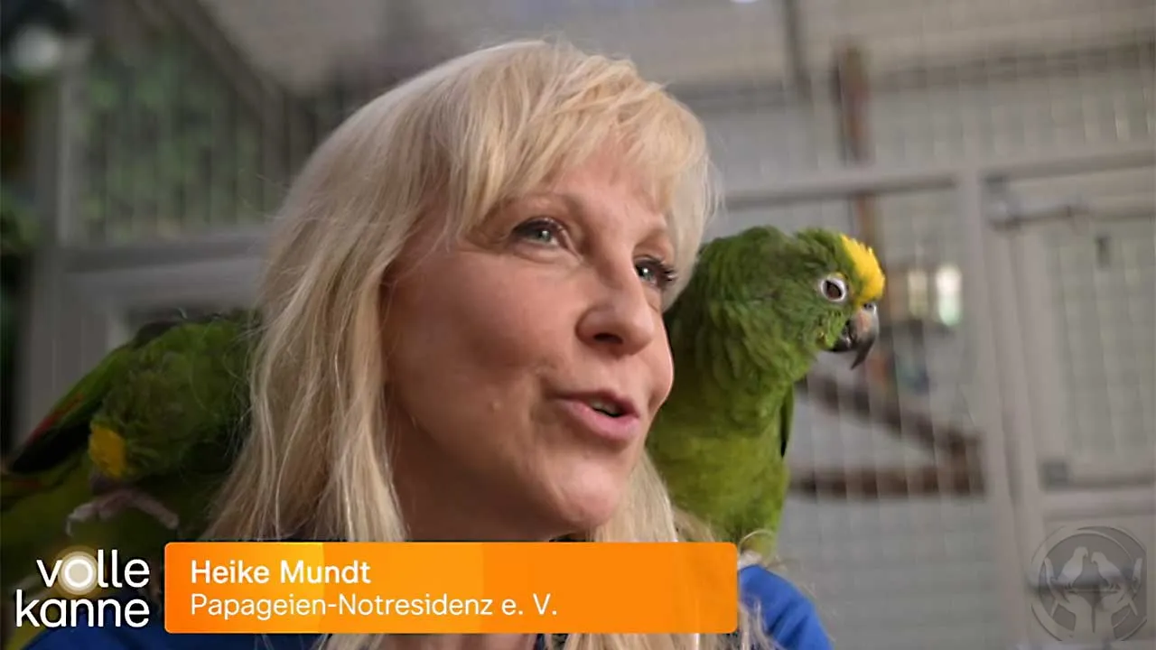 TV-Bericht über den Papageien Notresidenz e.V.